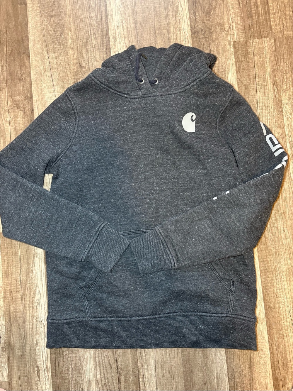 Carhartt women’s Dark Gray Hoodie - Logo Pullover